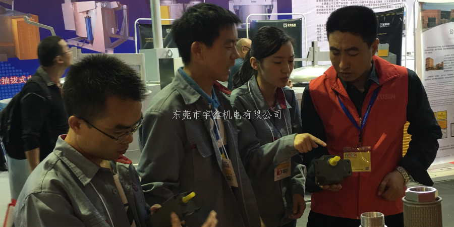 宇鑫电机展会现场