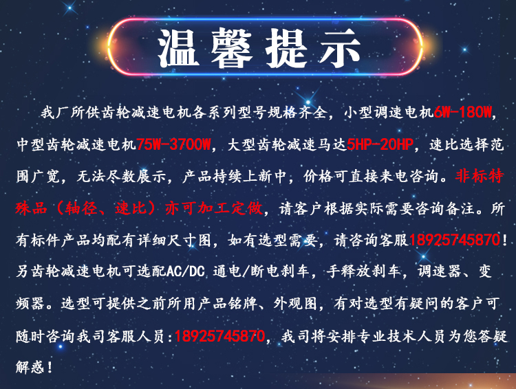 立式直结齿轮减速机
